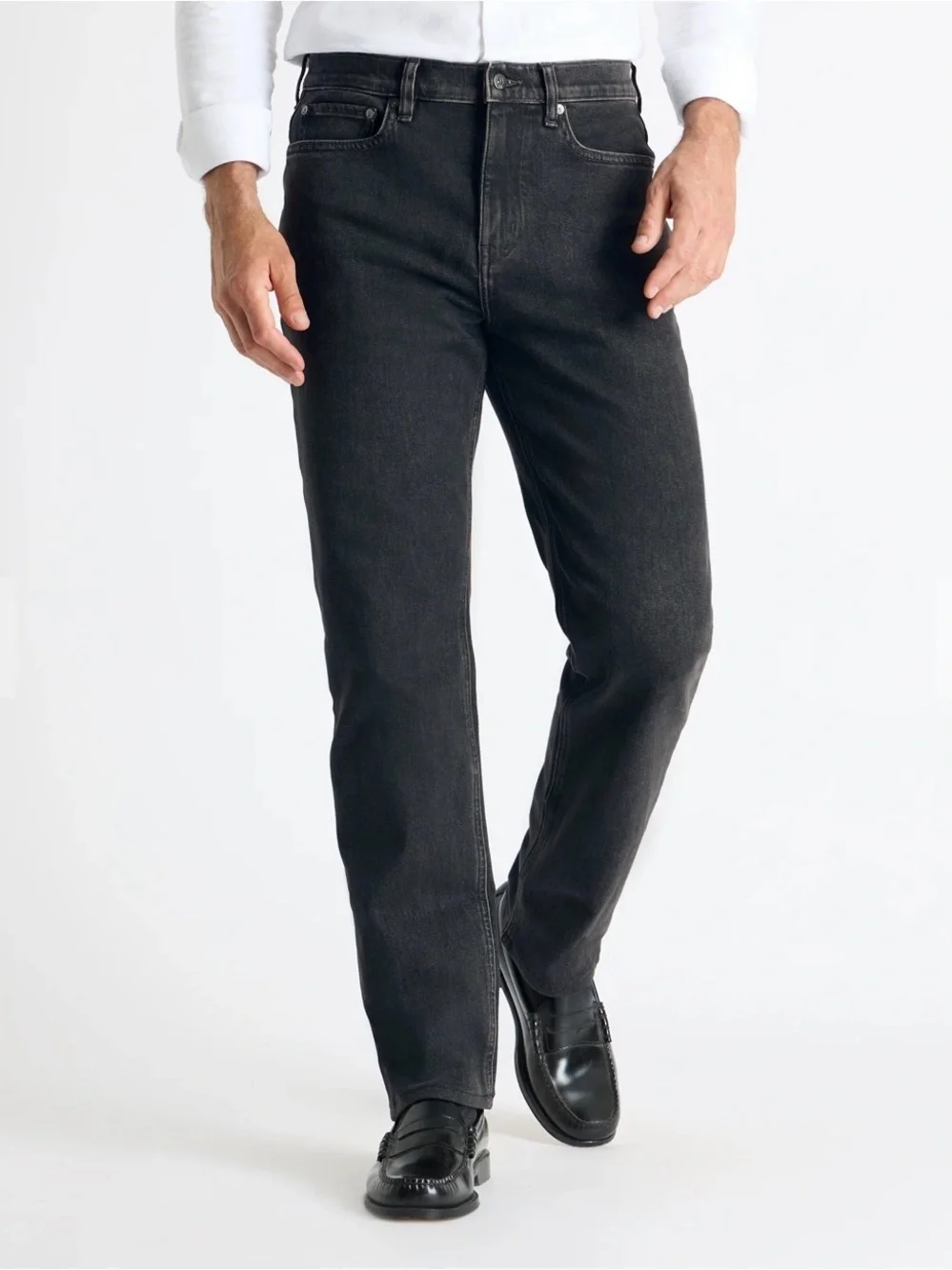 SPOKE Original Denim Jeans Men's 31 Build B Charcoal Straight Slim Fit